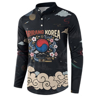 Arirang Korea Pride Button Sweatshirt Korean Taegeuk Culture Hanbok Woman Traditional Mugunghwa