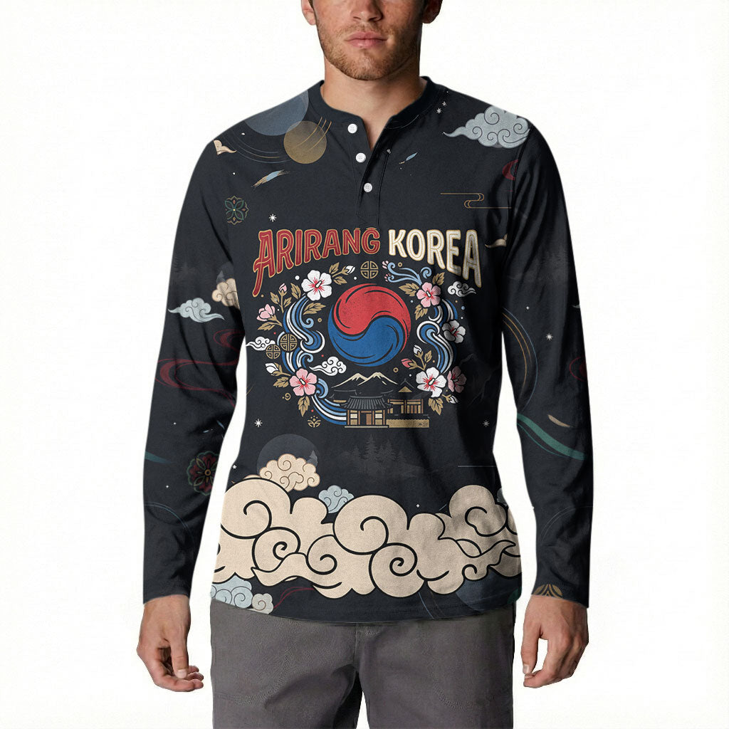 Arirang Korea Pride Button Sweatshirt Korean Taegeuk Culture Hanbok Woman Traditional Mugunghwa