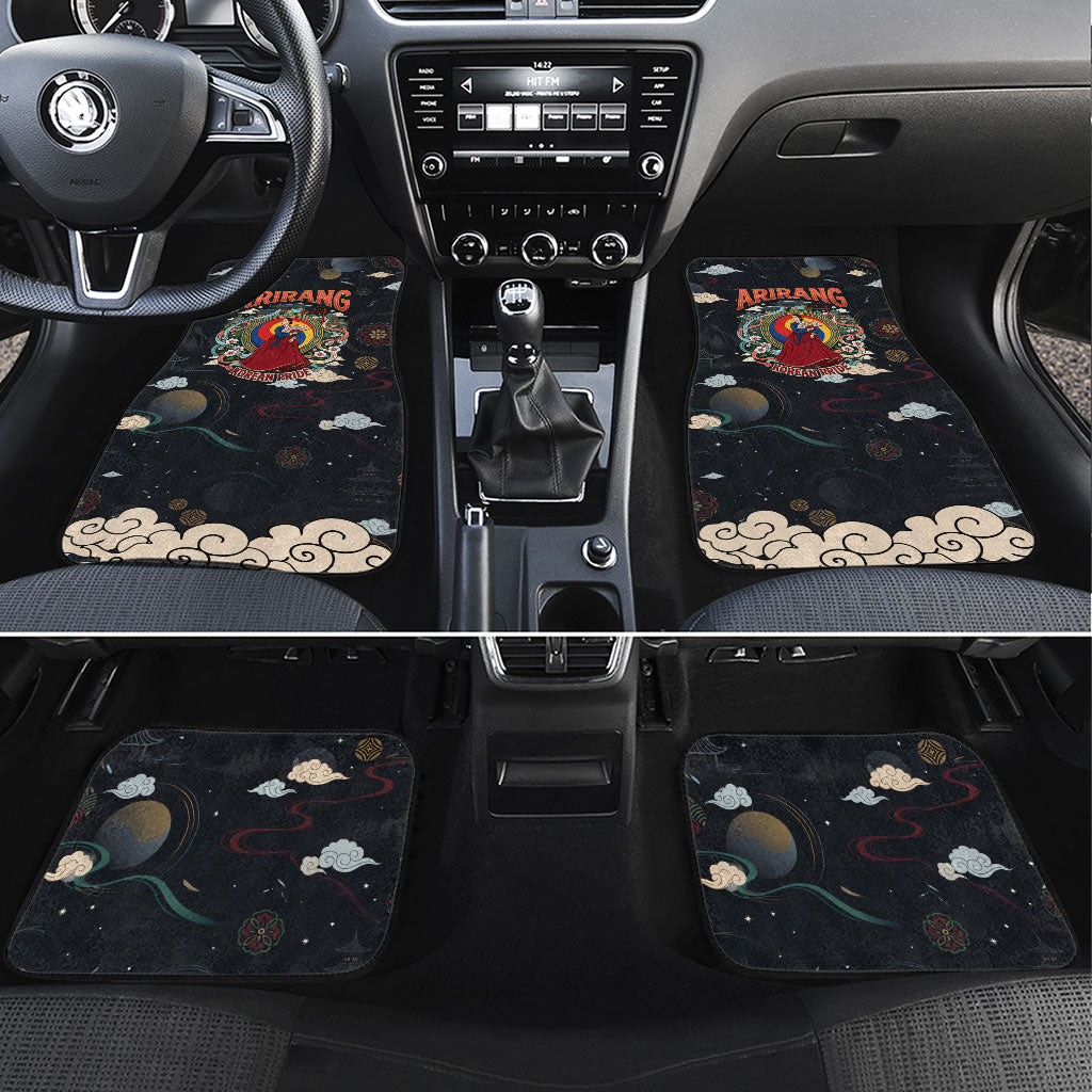 Arirang Korea Pride Car Mats Korean Taegeuk Culture Hanbok Woman Traditional Mugunghwa