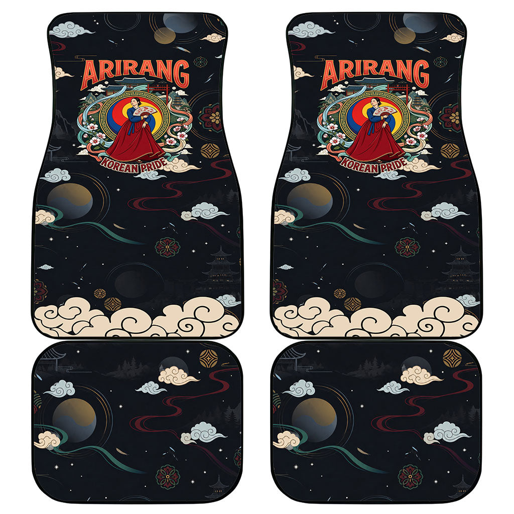 Arirang Korea Pride Car Mats Korean Taegeuk Culture Hanbok Woman Traditional Mugunghwa