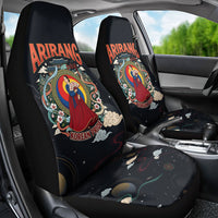 Arirang Korea Pride Car Seat Cover Korean Taegeuk Culture Hanbok Woman Traditional Mugunghwa