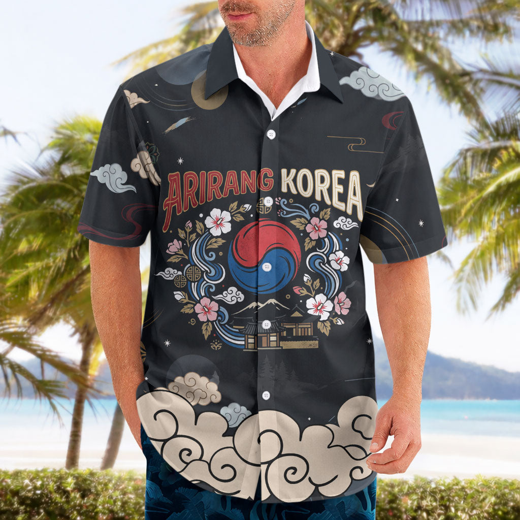 Arirang Korea Pride Hawaiian Shirt Korean Taegeuk Culture Hanbok Woman Traditional Mugunghwa