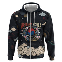 Arirang Korea Pride Hoodie Korean Taegeuk Culture Hanbok Woman Traditional Mugunghwa