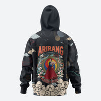 Arirang Korea Pride Hoodie Korean Taegeuk Culture Hanbok Woman Traditional Mugunghwa