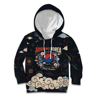 Arirang Korea Pride Kid Hoodie Korean Taegeuk Culture Hanbok Woman Traditional Mugunghwa