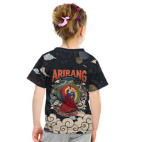 Arirang Korea Pride Kid T Shirt Korean Taegeuk Culture Hanbok Woman Traditional Mugunghwa