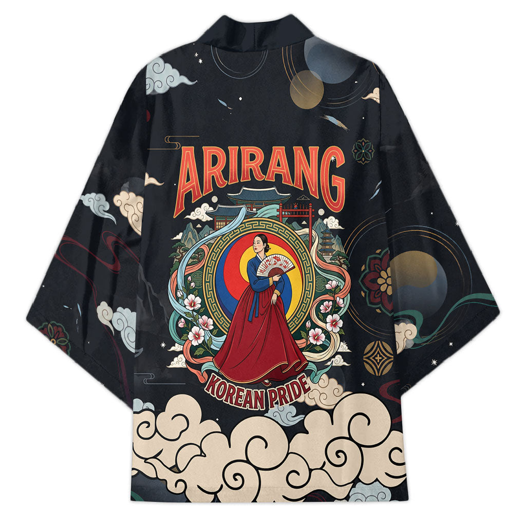Arirang Korea Pride Kimono Korean Taegeuk Culture Hanbok Woman Traditional Mugunghwa