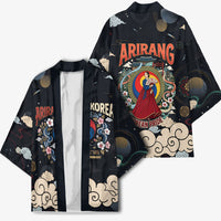 Arirang Korea Pride Kimono Korean Taegeuk Culture Hanbok Woman Traditional Mugunghwa