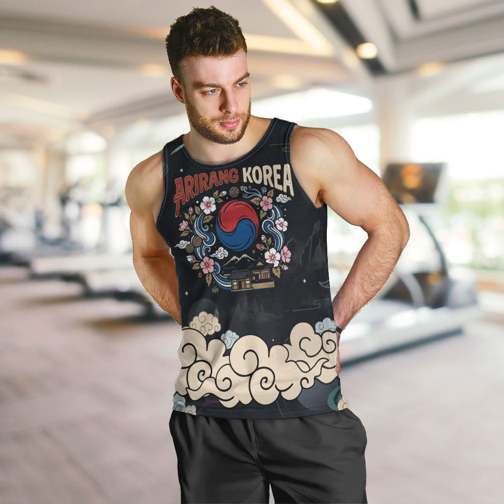 Arirang Korea Pride Men Tank Top Korean Taegeuk Culture Hanbok Woman Traditional Mugunghwa