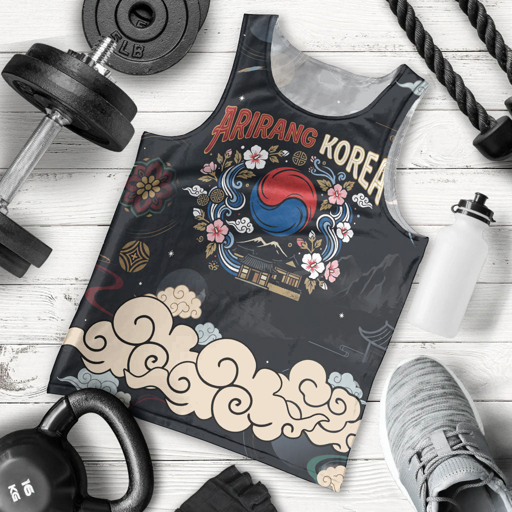 Arirang Korea Pride Men Tank Top Korean Taegeuk Culture Hanbok Woman Traditional Mugunghwa