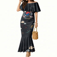 Arirang Korea Pride Mermaid Dress Korean Taegeuk Culture Hanbok Woman Traditional Mugunghwa