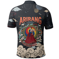 Arirang Korea Pride Polo Shirt Korean Taegeuk Culture Hanbok Woman Traditional Mugunghwa