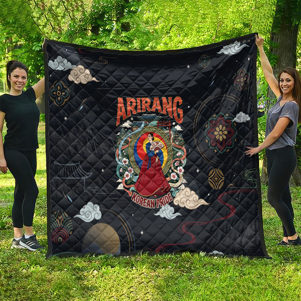 Arirang Korea Pride Quilt Korean Taegeuk Culture Hanbok Woman Traditional Mugunghwa