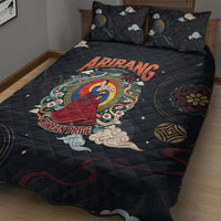Arirang Korea Pride Quilt Bed Set Korean Taegeuk Culture Hanbok Woman Traditional Mugunghwa