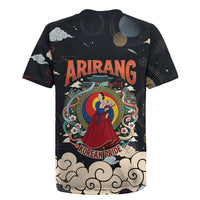 Arirang Korea Pride Rugby Jersey Korean Taegeuk Culture Hanbok Woman Traditional Mugunghwa