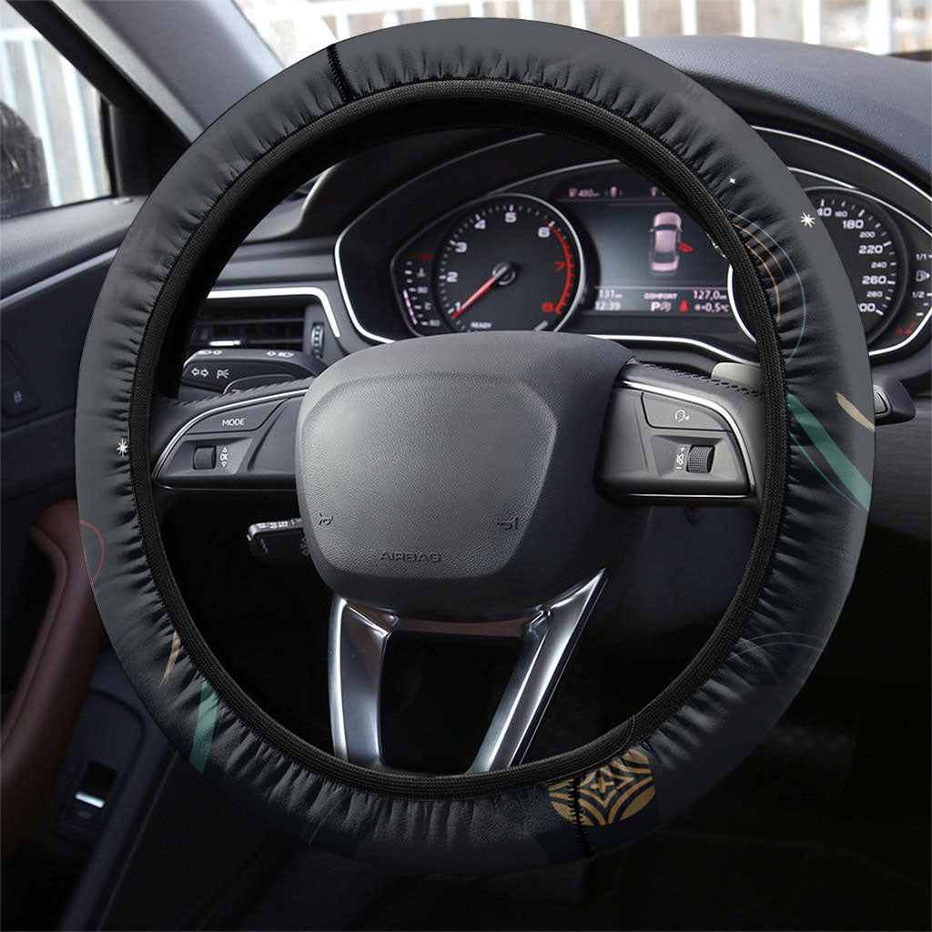 Arirang Korea Pride Steering Wheel Cover Korean Taegeuk Culture Hanbok Woman Traditional Mugunghwa