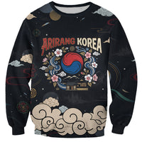 Arirang Korea Pride Sweatshirt Korean Taegeuk Culture Hanbok Woman Traditional Mugunghwa