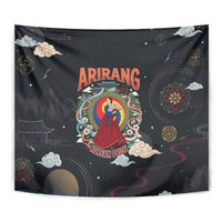 Arirang Korea Pride Tapestry Korean Taegeuk Culture Hanbok Woman Traditional Mugunghwa