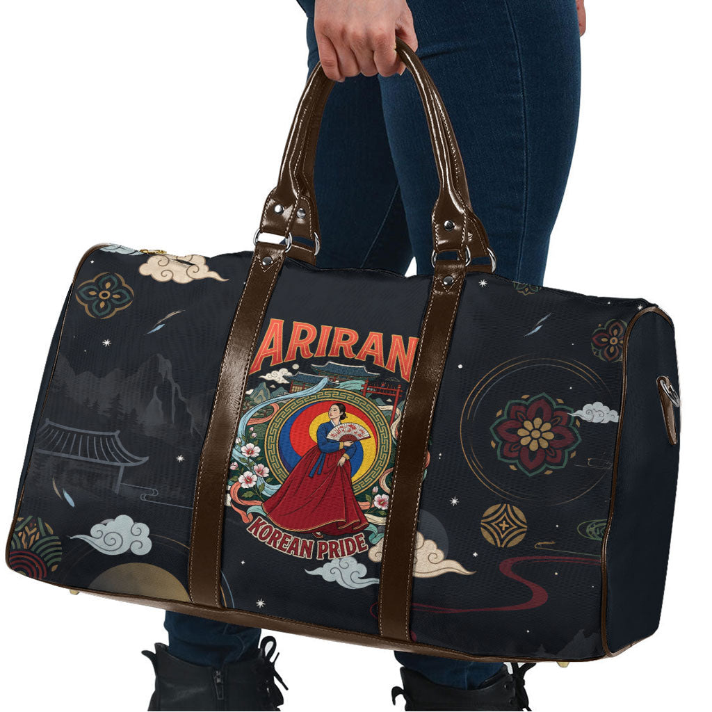 Arirang Korea Pride Travel Bag Korean Taegeuk Culture Hanbok Woman Traditional Mugunghwa