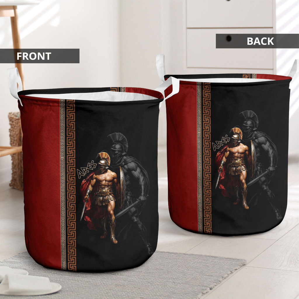 Ares Greek God Of War Laundry Basket Warrior Ancient Mythology