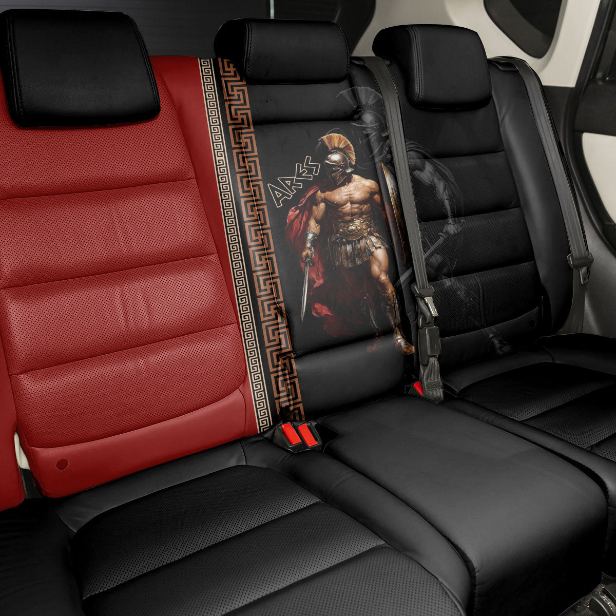 Ares Greek God Of War Back Car Seat Cover Warrior Ancient Mythology