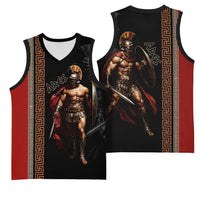 Ares Greek God Of War Basketball Jersey Warrior Ancient Mythology