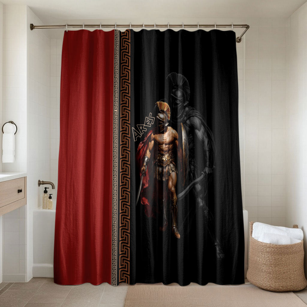 Ares Greek God Of War Bathroom Set Warrior Ancient Mythology