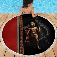 Ares Greek God Of War Beach Blanket Warrior Ancient Mythology