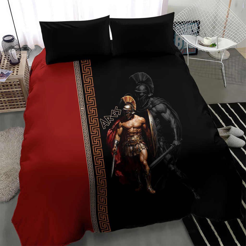 Ares Greek God Of War Bedding Set Warrior Ancient Mythology