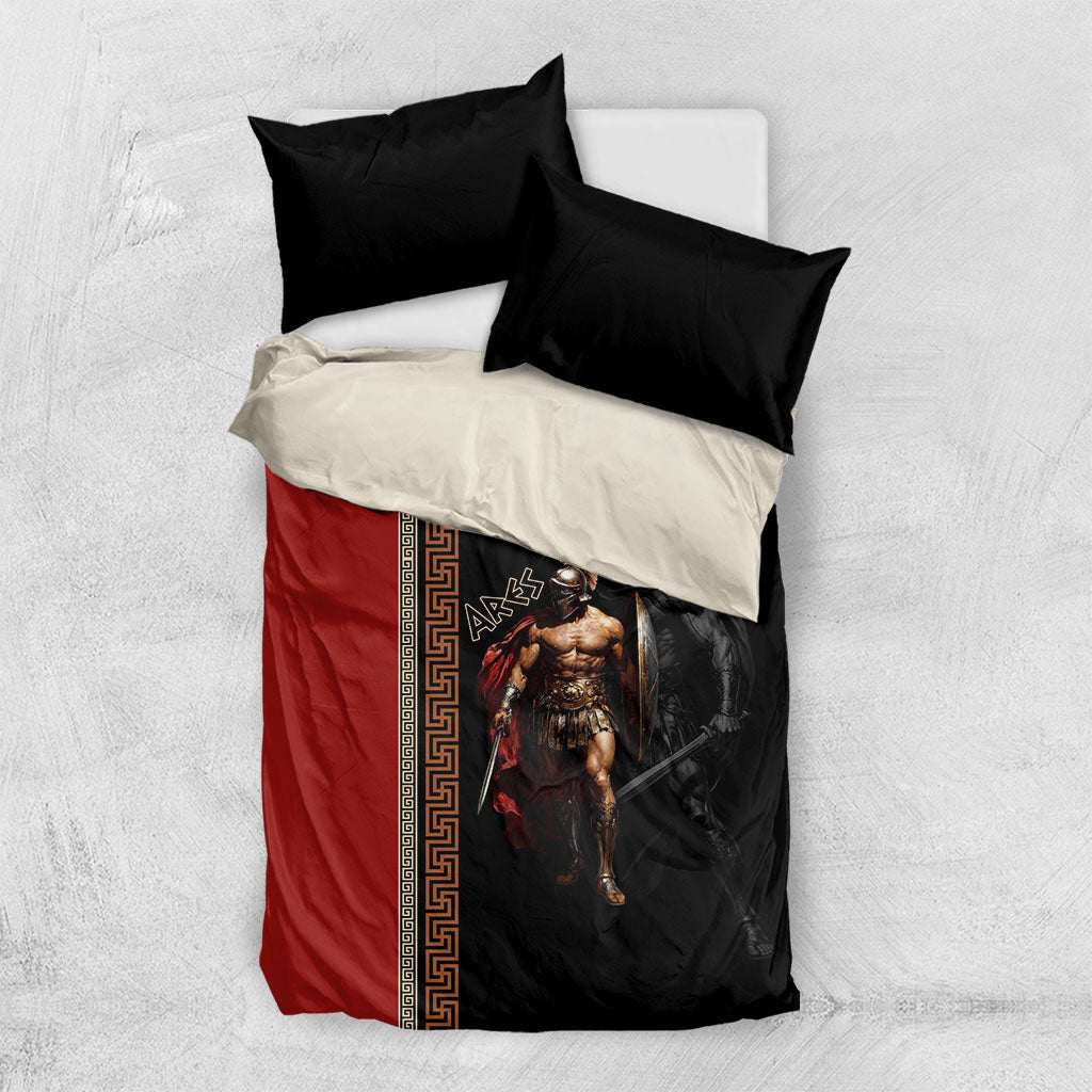 Ares Greek God Of War Bedding Set Warrior Ancient Mythology
