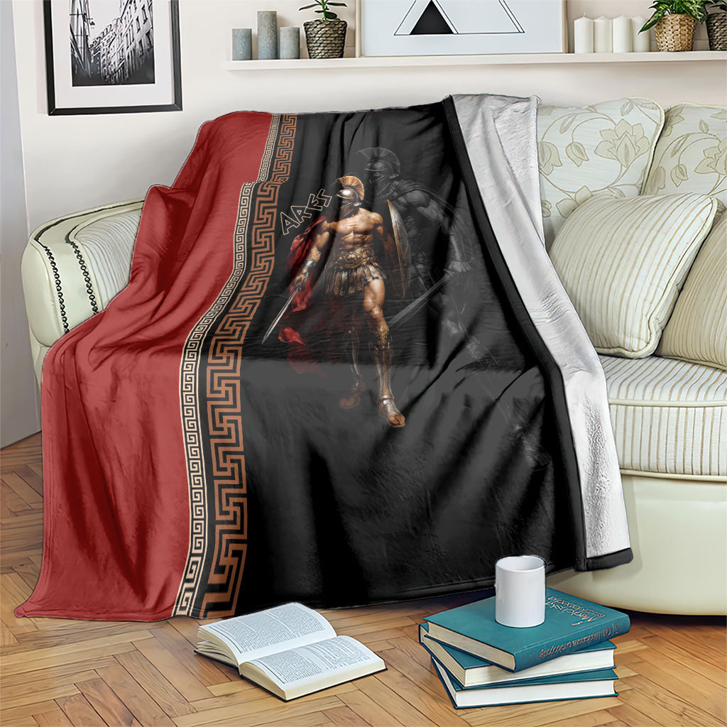 Ares Greek God Of War Blanket Warrior Ancient Mythology