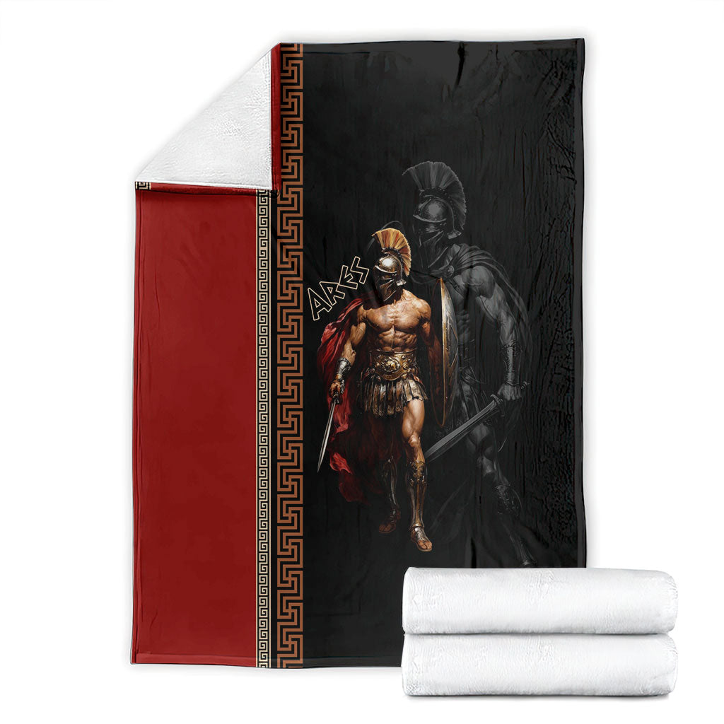 Ares Greek God Of War Blanket Warrior Ancient Mythology