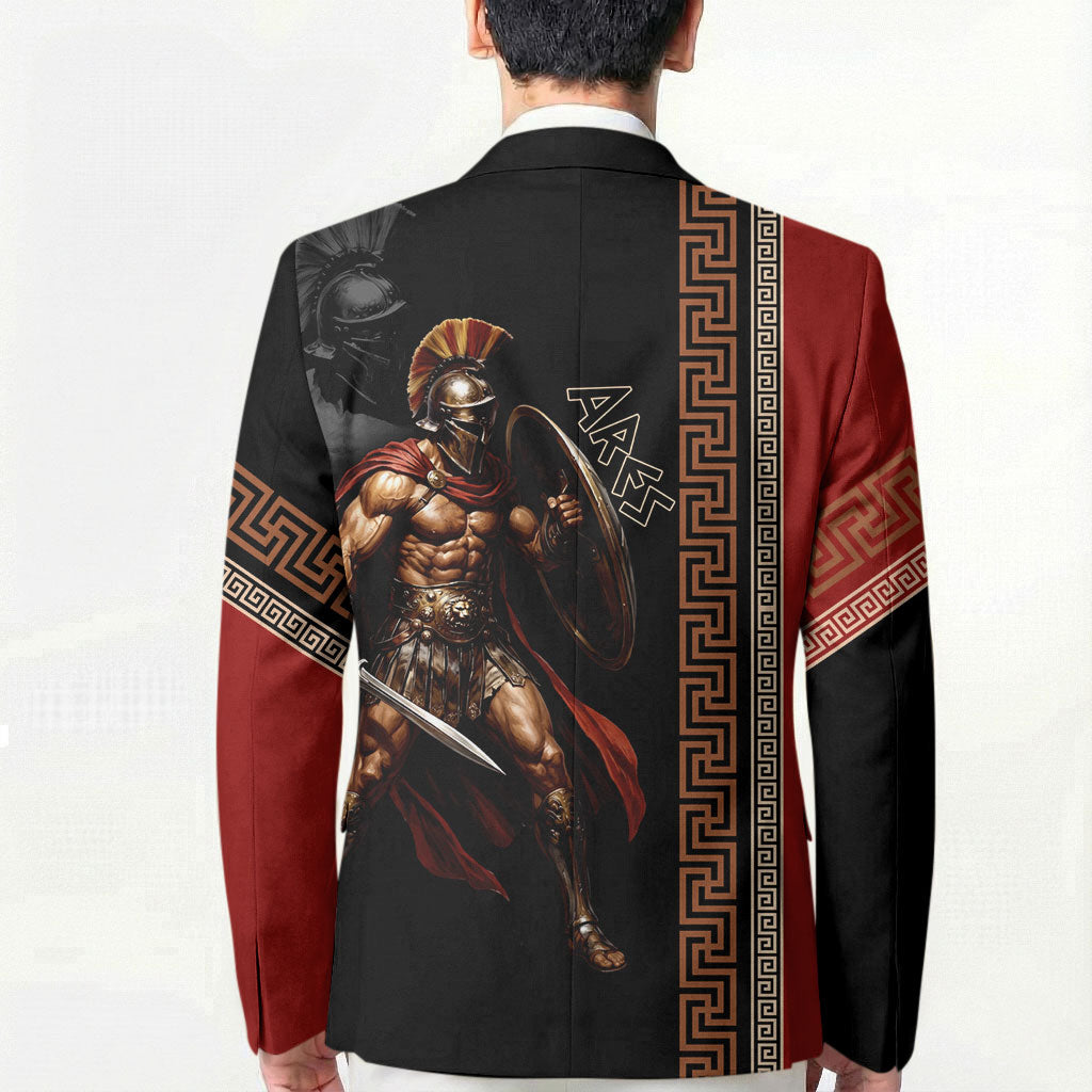 Ares Greek God Of War Blazer Warrior Ancient Mythology