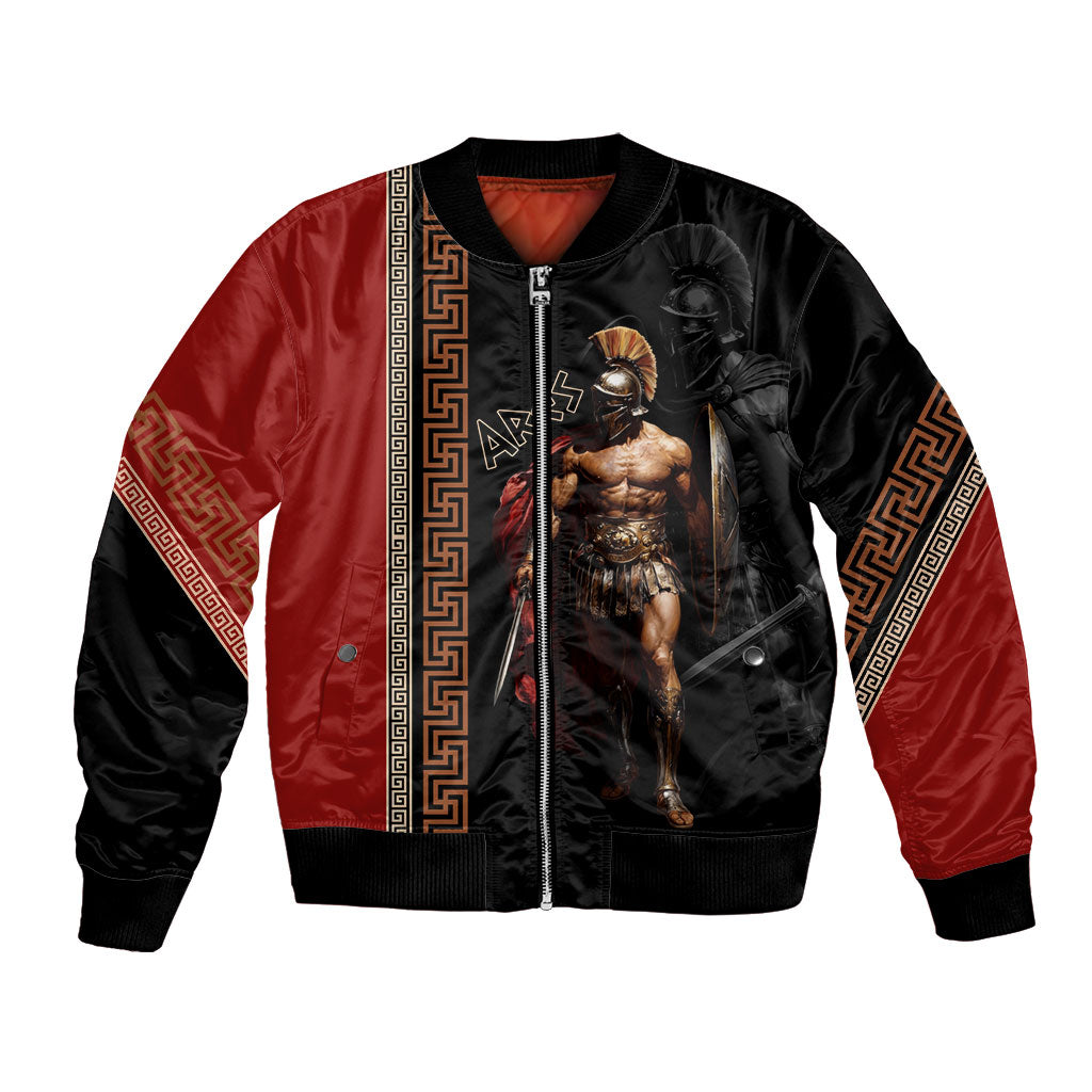 Ares Greek God Of War Bomber Jacket Warrior Ancient Mythology