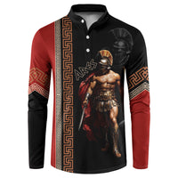 Ares Greek God Of War Button Sweatshirt Warrior Ancient Mythology