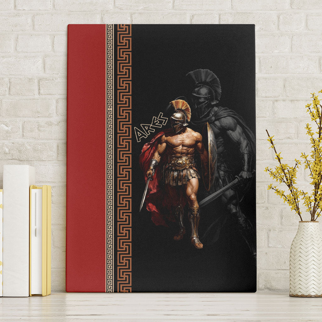 Ares Greek God Of War Canvas Wall Art Warrior Ancient Mythology
