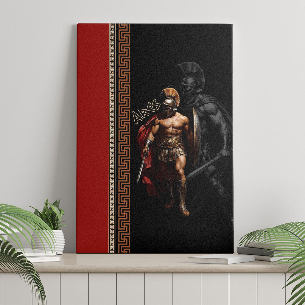 Ares Greek God Of War Canvas Wall Art Warrior Ancient Mythology