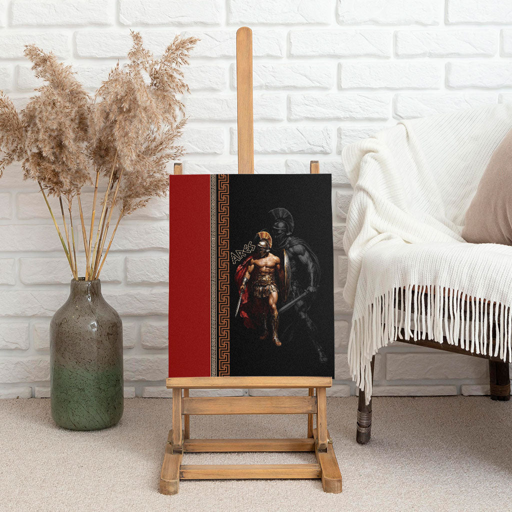 Ares Greek God Of War Canvas Wall Art Warrior Ancient Mythology