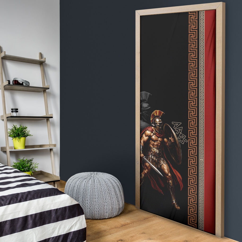 Ares Greek God Of War Door Cover Warrior Ancient Mythology