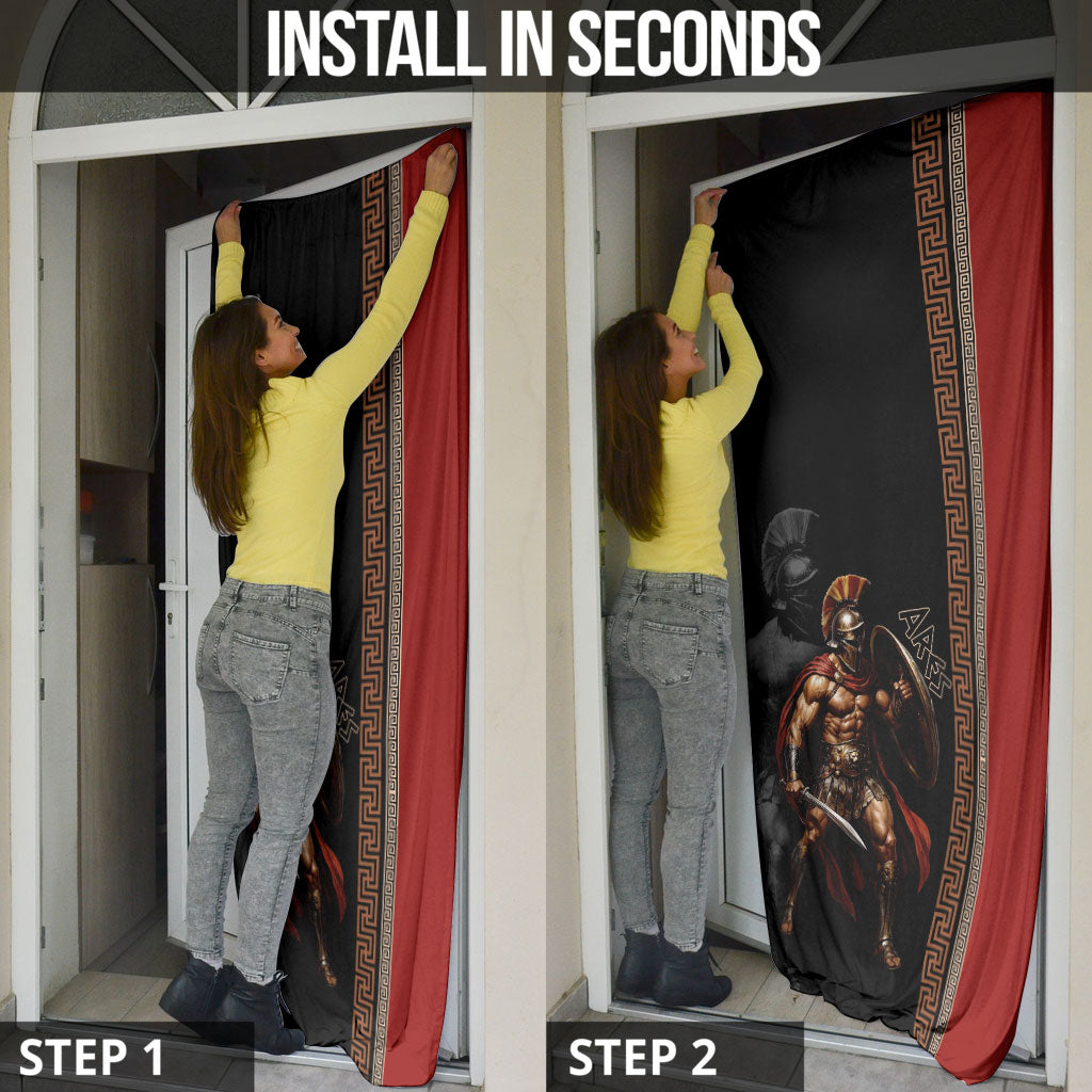 Ares Greek God Of War Door Cover Warrior Ancient Mythology