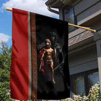 Ares Greek God Of War Garden Flag Warrior Ancient Mythology