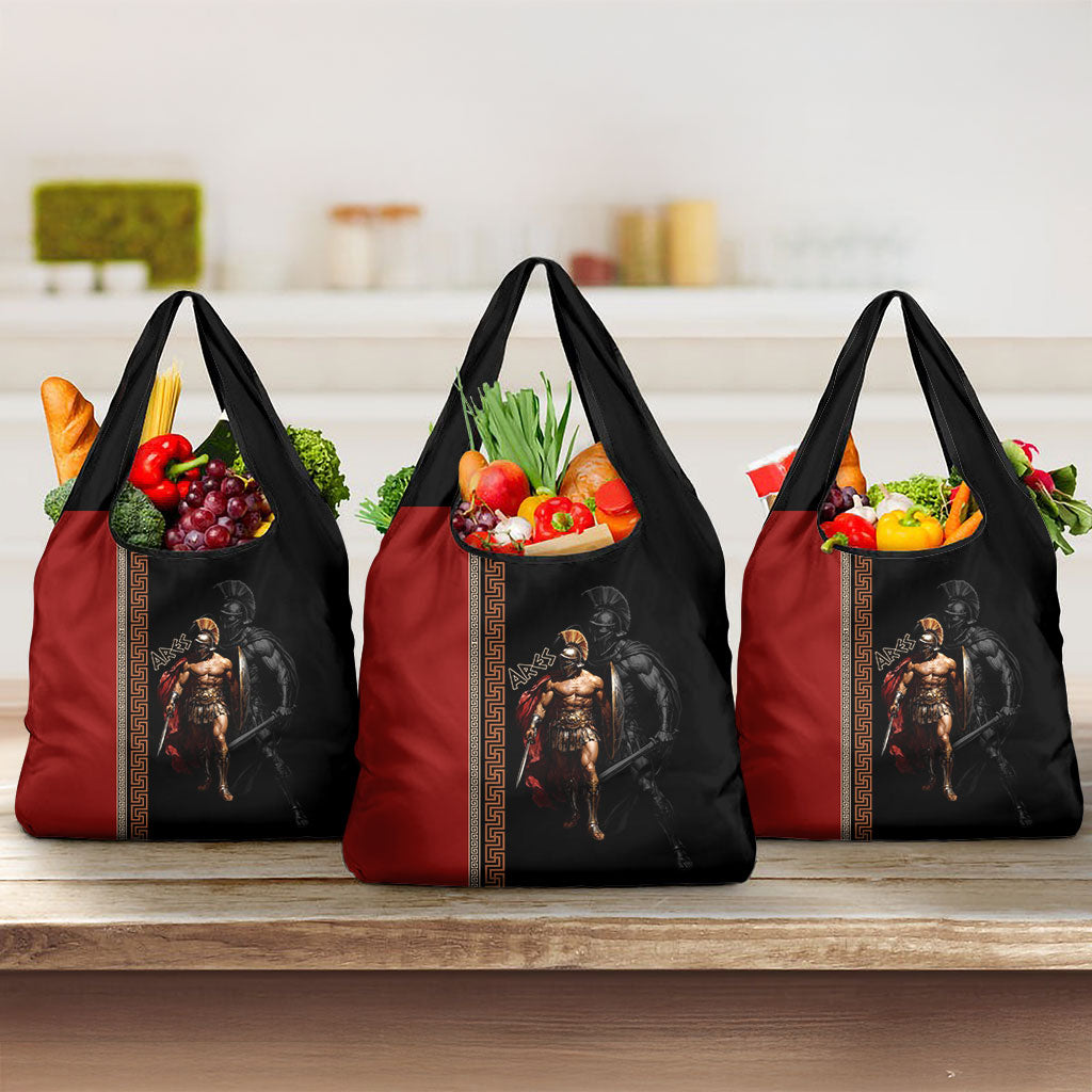 Ares Greek God Of War Grocery Bag Warrior Ancient Mythology