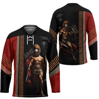 Ares Greek God Of War Hockey Jersey Warrior Ancient Mythology