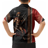 Ares Greek God Of War Kid Hawaiian Shirt Warrior Ancient Mythology