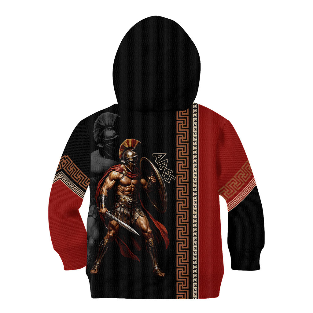 Ares Greek God Of War Kid Hoodie Warrior Ancient Mythology
