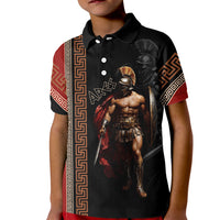 Ares Greek God Of War Kid Polo Shirt Warrior Ancient Mythology