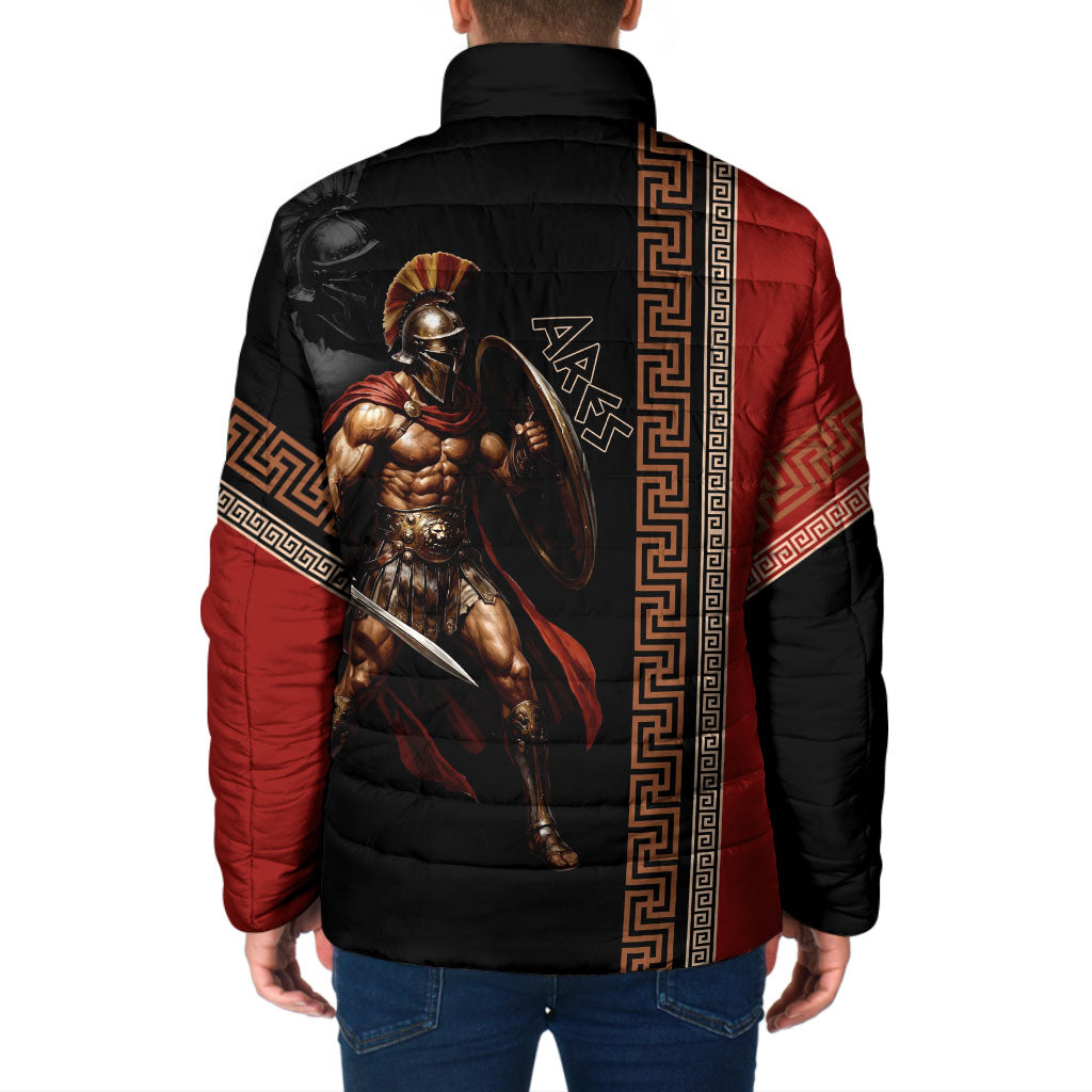 Ares Greek God Of War Padded Jacket Warrior Ancient Mythology