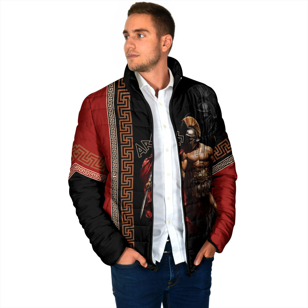 Ares Greek God Of War Padded Jacket Warrior Ancient Mythology