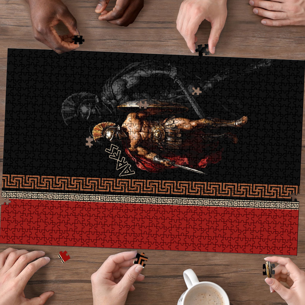 Ares Greek God Of War Puzzle Warrior Ancient Mythology