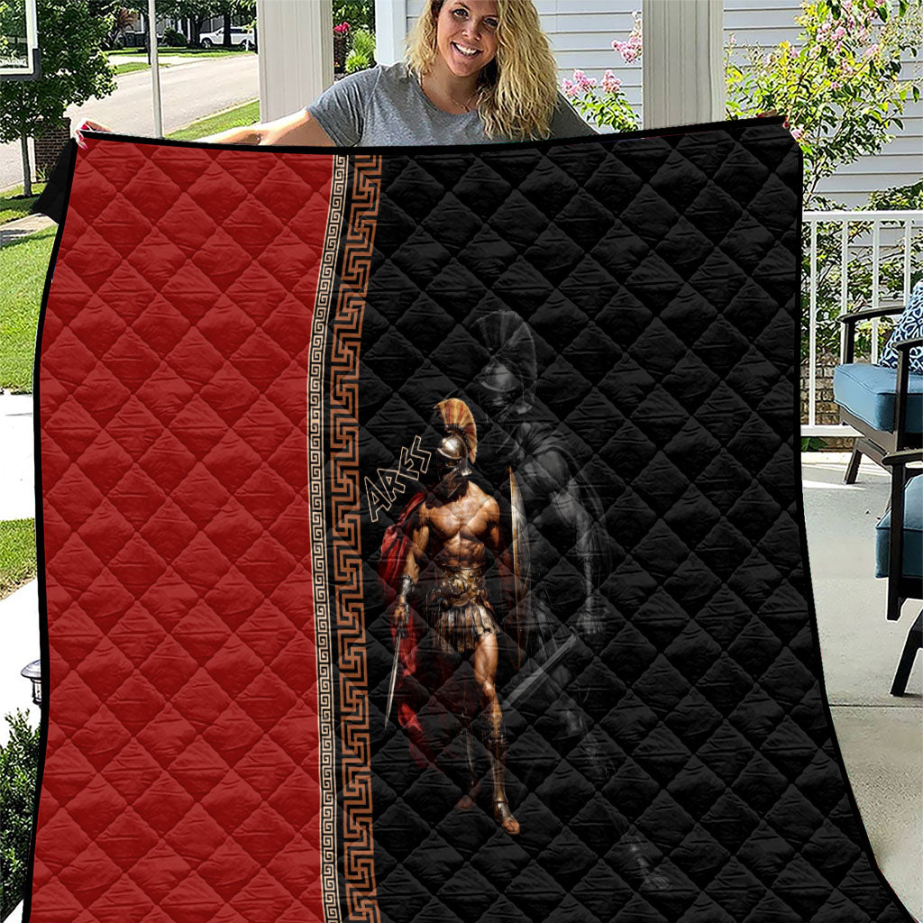 Ares Greek God Of War Quilt Warrior Ancient Mythology